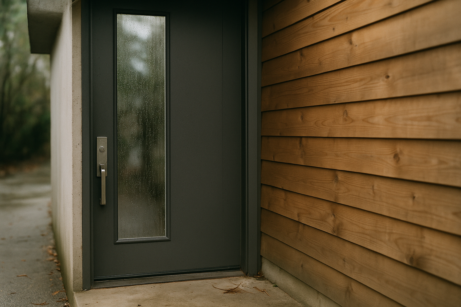 Modern Front Door Designs with Glass Inserts: Elevate Your Home Entrance